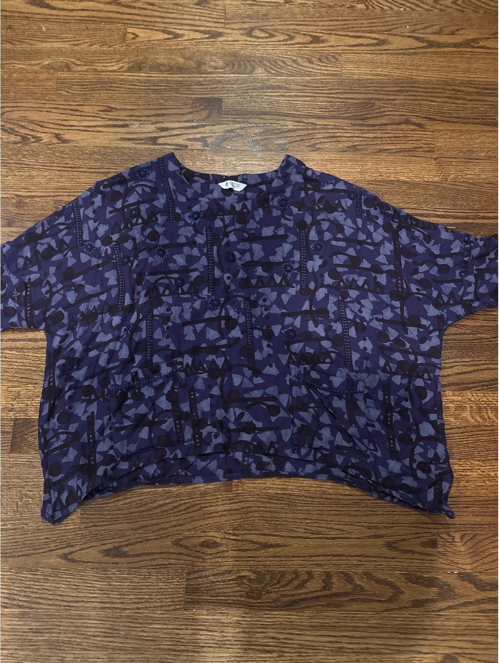 Marketplace Embroidered Blouse Size Small